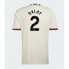 Pánské fotbalový oblečení Manchester United Diogo Dalot #2 Tretí košile 2026-27 Krátkým Rukávem